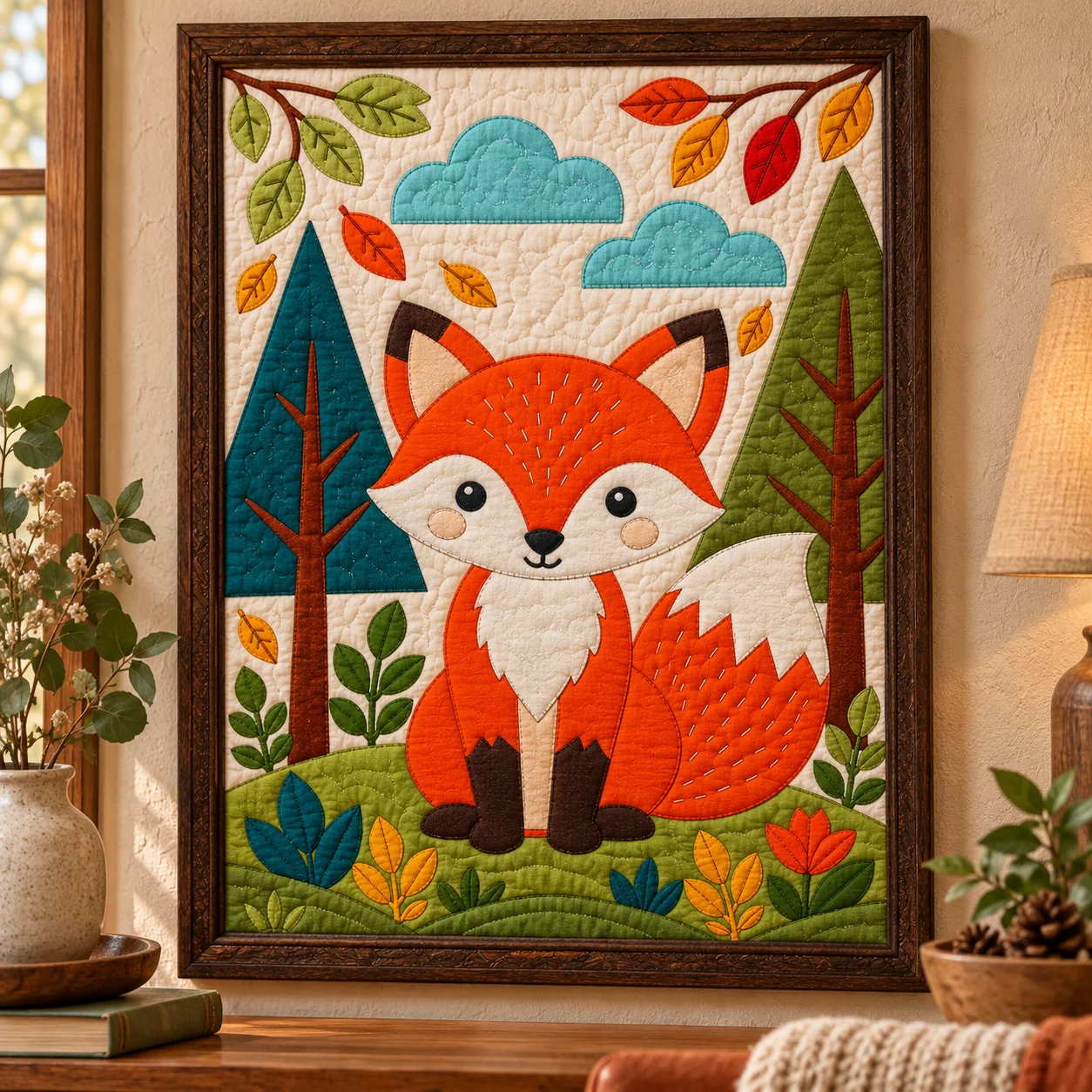 Autumn Fox quilt pattern