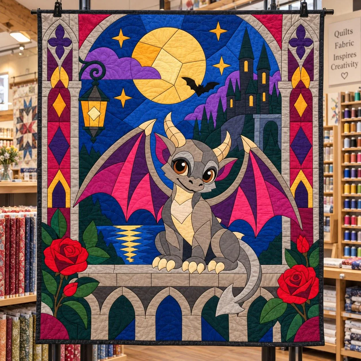Baby Gargoyle quilt pattern