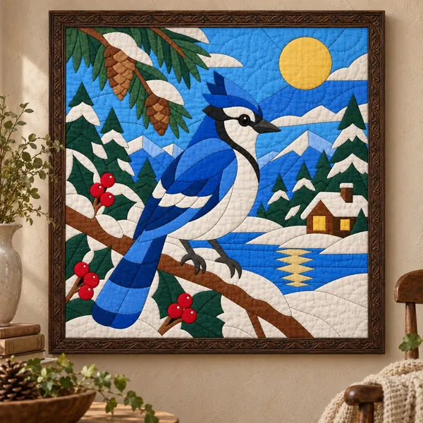 Blue Jay quilt pattern