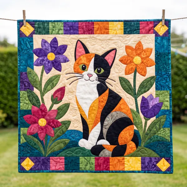 Calico Cat quilt pattern