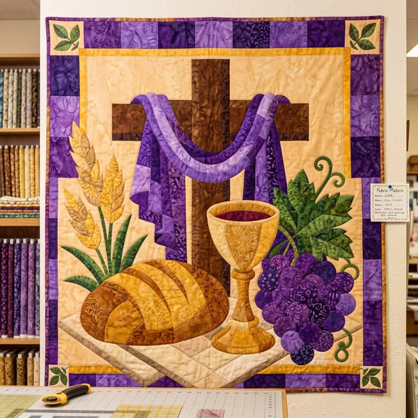 Communion Cross quilt pattern