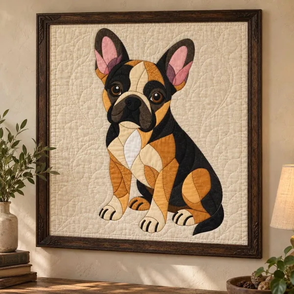 French Bulldog quilt pattern
