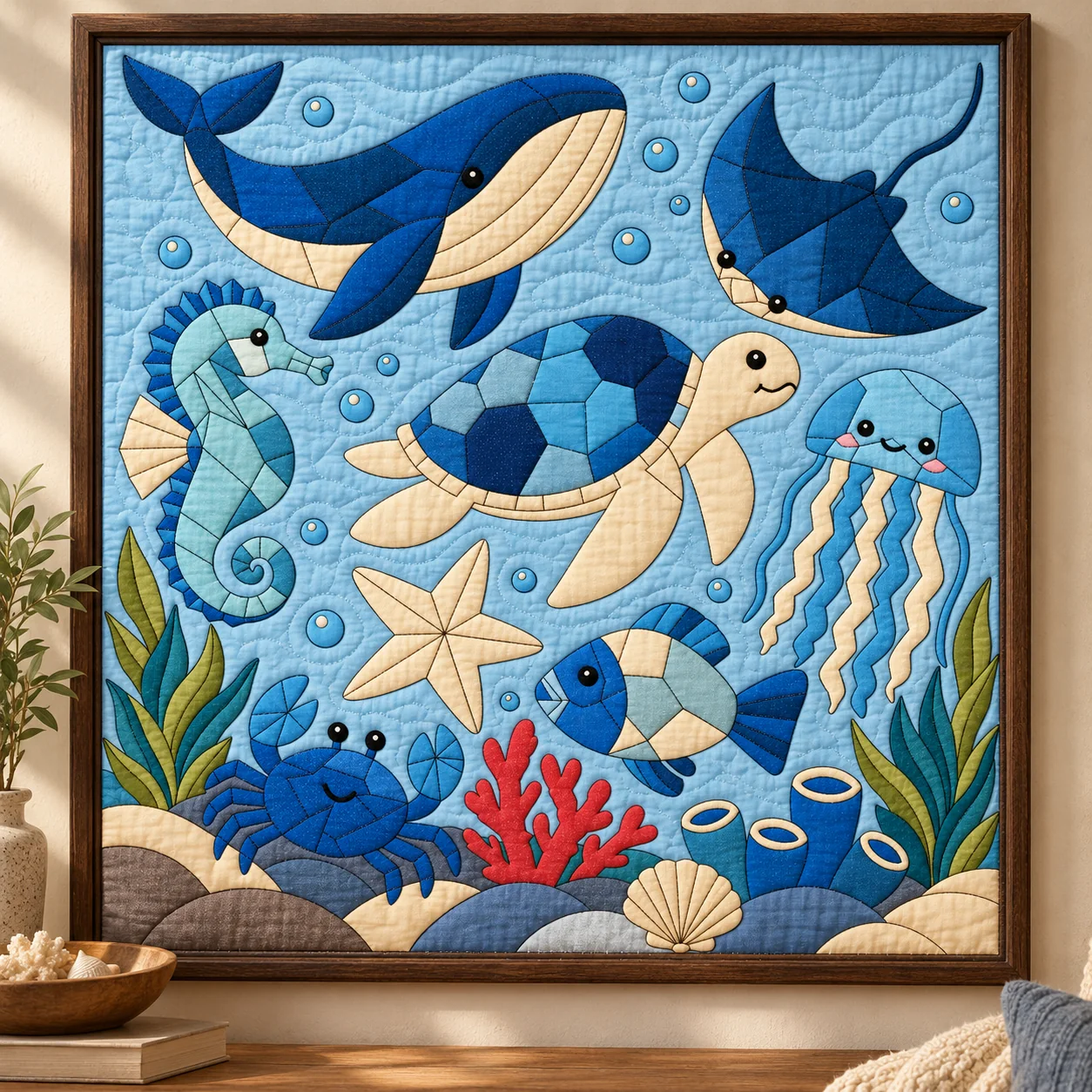 Ocean Life quilt pattern