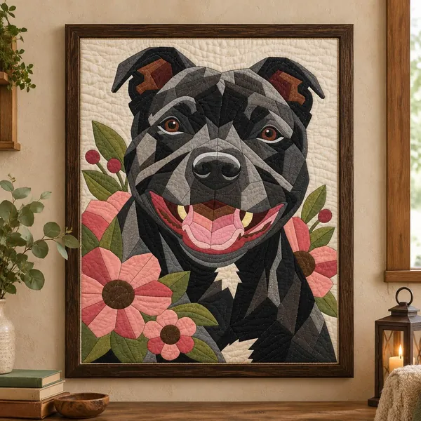 Pit Bull quilt pattern